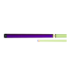 Queue pool snooker couleur violet aspect metal