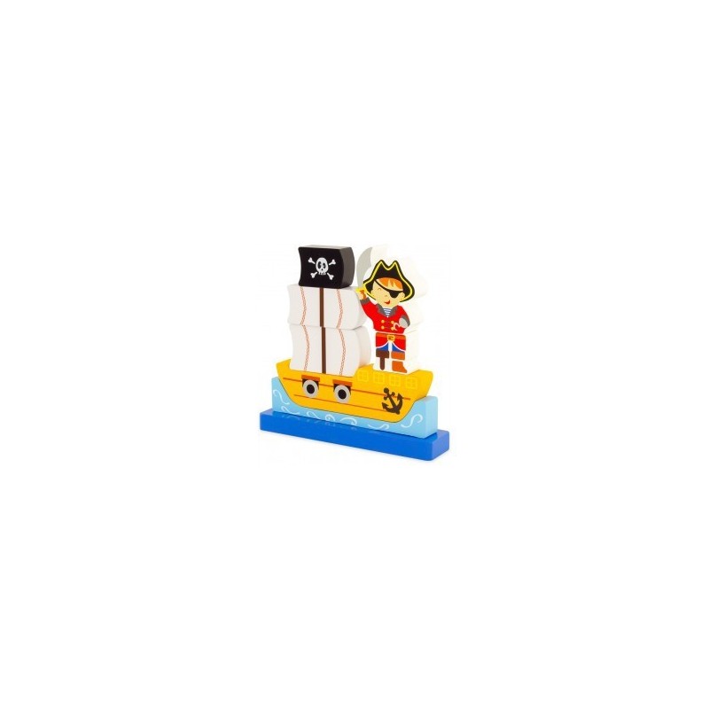 Puzzle magnétique pirate