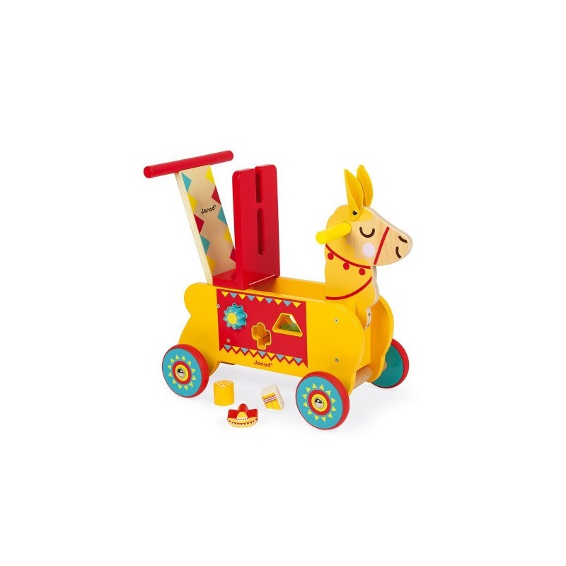 Porteur lama en bois pour enfants de 1 à 3 ans - Janod - 🧸 La boutique en  ligne Des Jouets Voyageurs