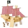 ? Notre magnifique Bateau de pirates en bois - Legler | La Demeure des Jeux