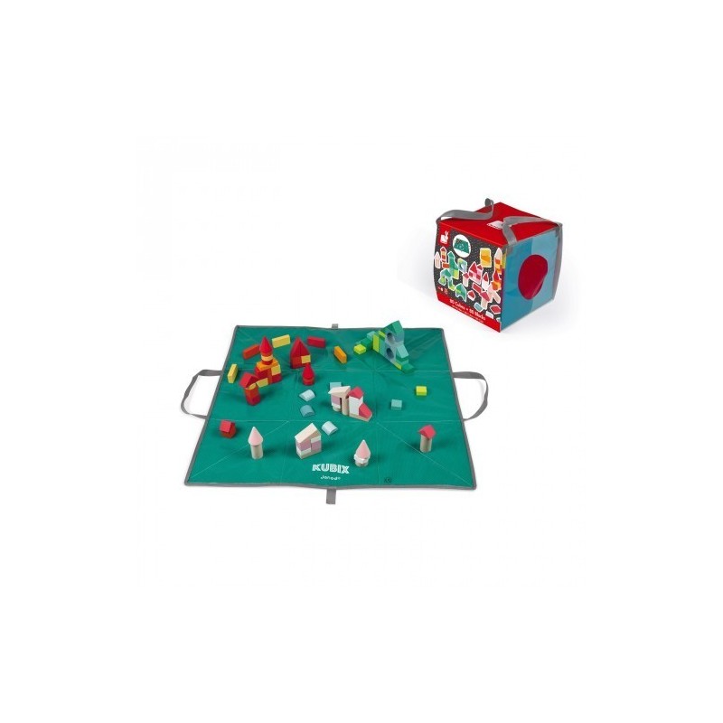 ? Notre magnifique Kubix 80 cubes en bois - Janod | La Demeure des Jeux