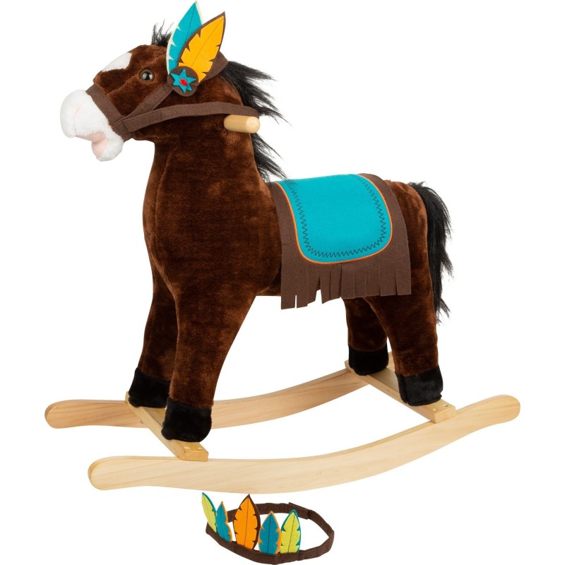 Cheval à bascule indien