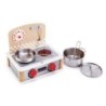 Cuisinière barbecue recto-verso