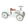 Porteur voiture vintage beige