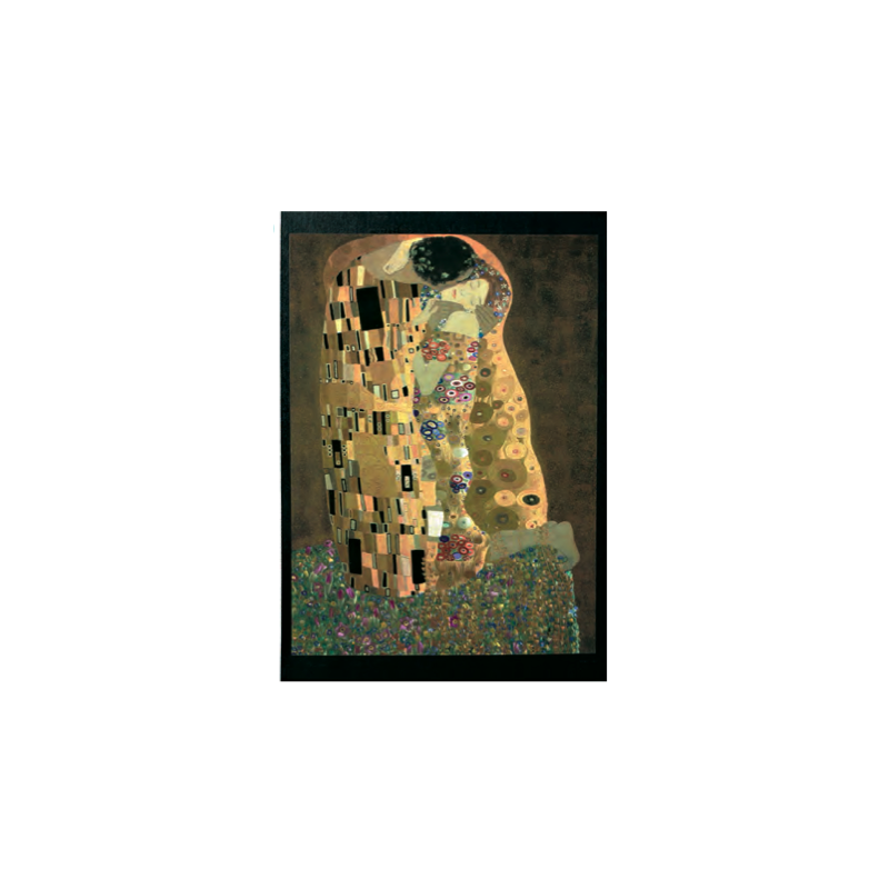 Puzzle Klimt - Métallique Le baiser