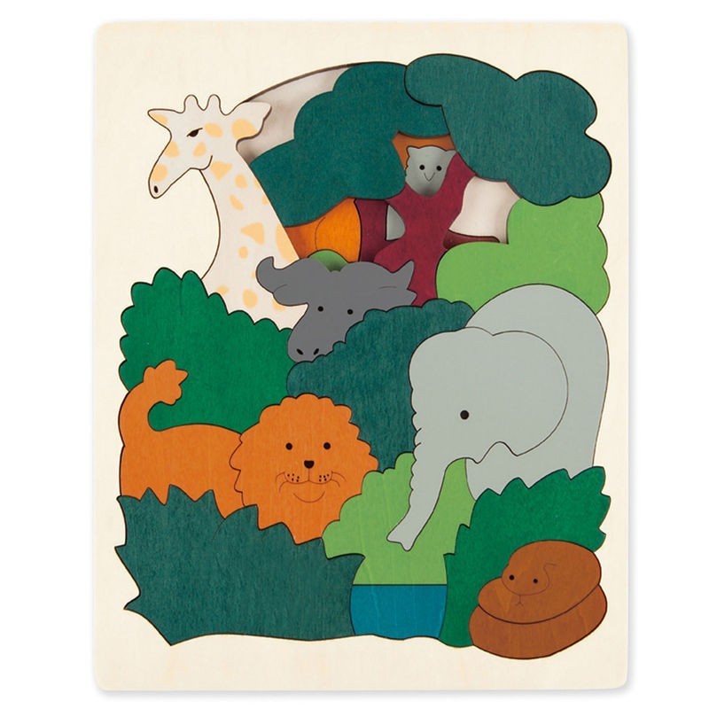 Puzzle animaux d'Afrique - Hape