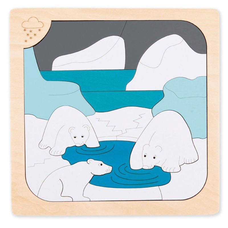 Puzzle froid - Hape