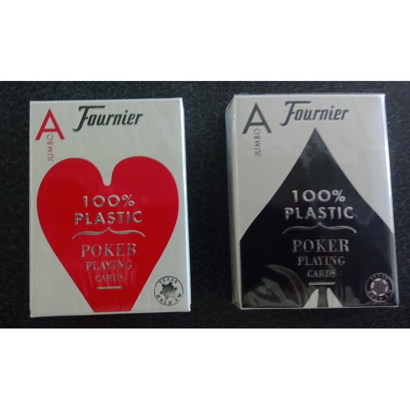 Jeux de cartes en plastique Fournier