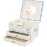 Coffre Musical Licorne 2 Tiroirs