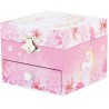 Coffre Musical Licorne Fleur