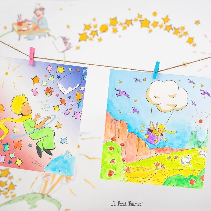 Livre coloriable The Little Prince