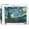 Puzzle 1000 Pcs - La Nuit Etoilée- Vincent Van Gogh