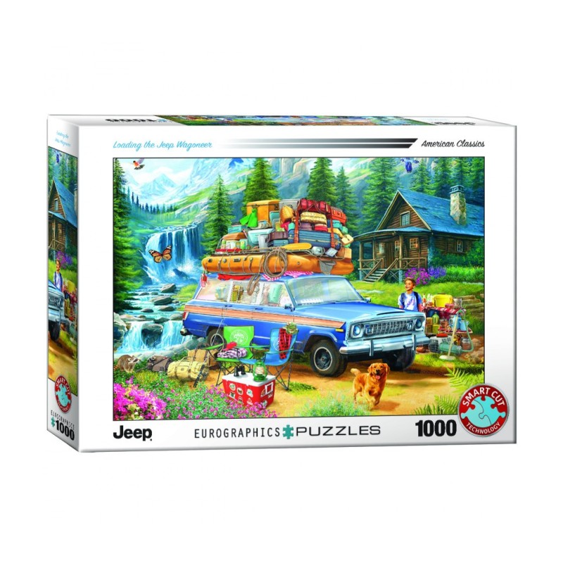 Puzzle 1000 Pcs - Loading The Wagoneer - American Classic