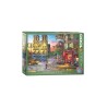Puzzle 1000 Pcs - Coucher de Soleil sur Notre Dame - Dominic Davinson