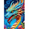 Puzzle 1000 Pcs - Blue Dragon