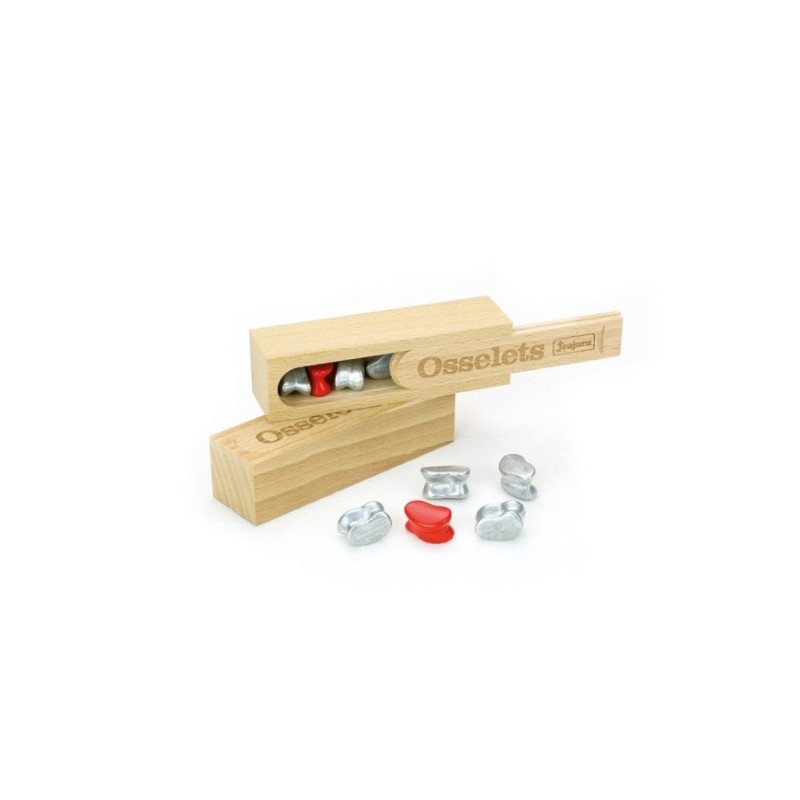 Osselets - coffret en bois