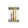3 embouts de flechettes alu couleur uni