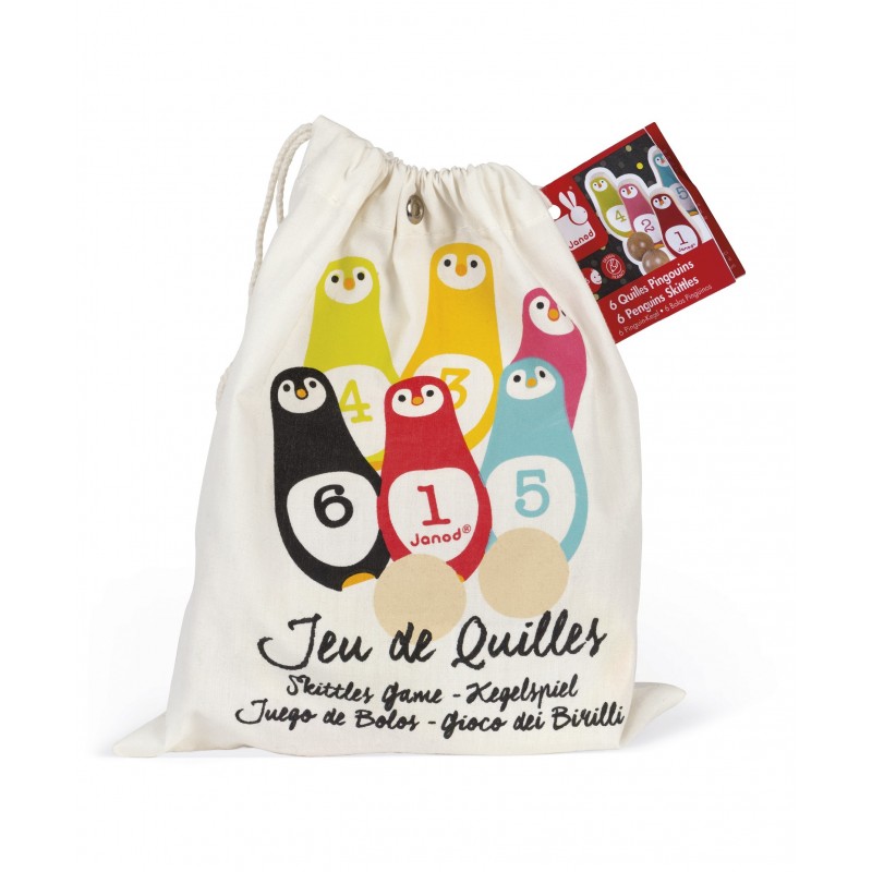 Jeu de quilles pingouins Janod