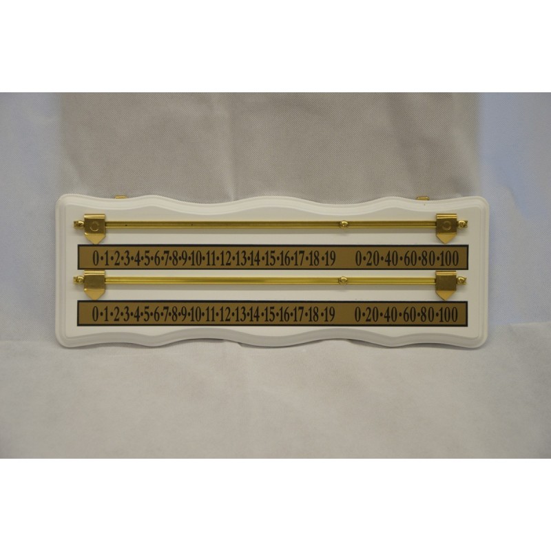 Marqueur simple blanc 2 joueurs