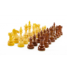 Pièces échecs Taj buis/acacia n°5