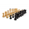 Pièces échecs Russian "Zagreb" buis/ébonisé n°5