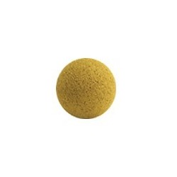 ▻ Notre magnifique Balle baby-foot jaune liège teinté 35mm