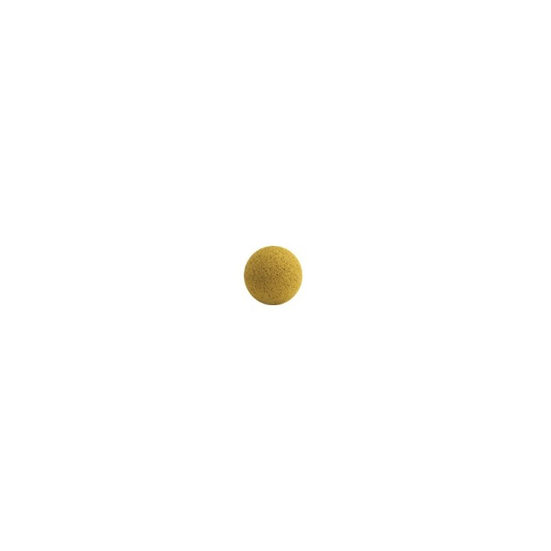 Balle baby foot jaune liège teinté 35mm