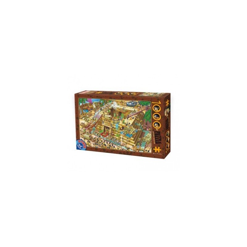 Puzzle Pyramide Cartoon D-Toys 1000 pièces