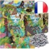 Puzzle 1000 pièces adultes "drôles d'animaux"