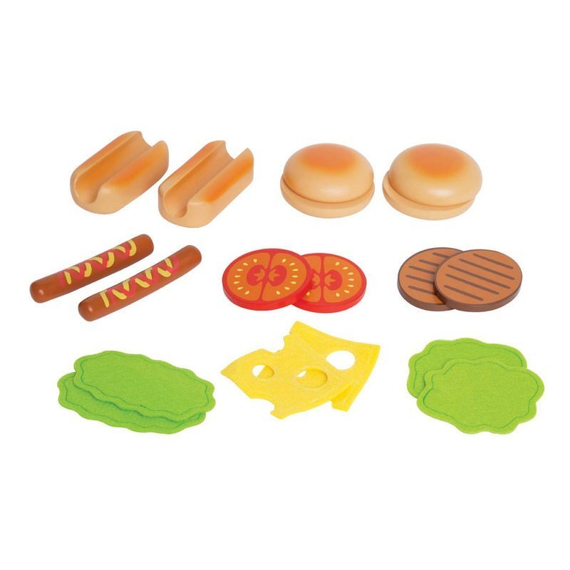 Hamburger et hotdogs - Hape