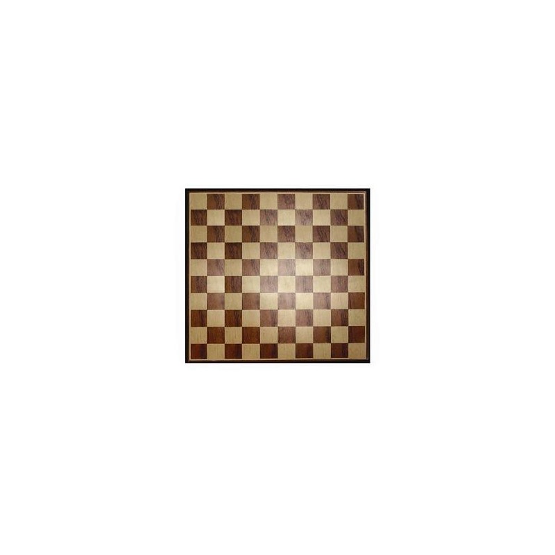 Damier en bois marqueté - 40 cm