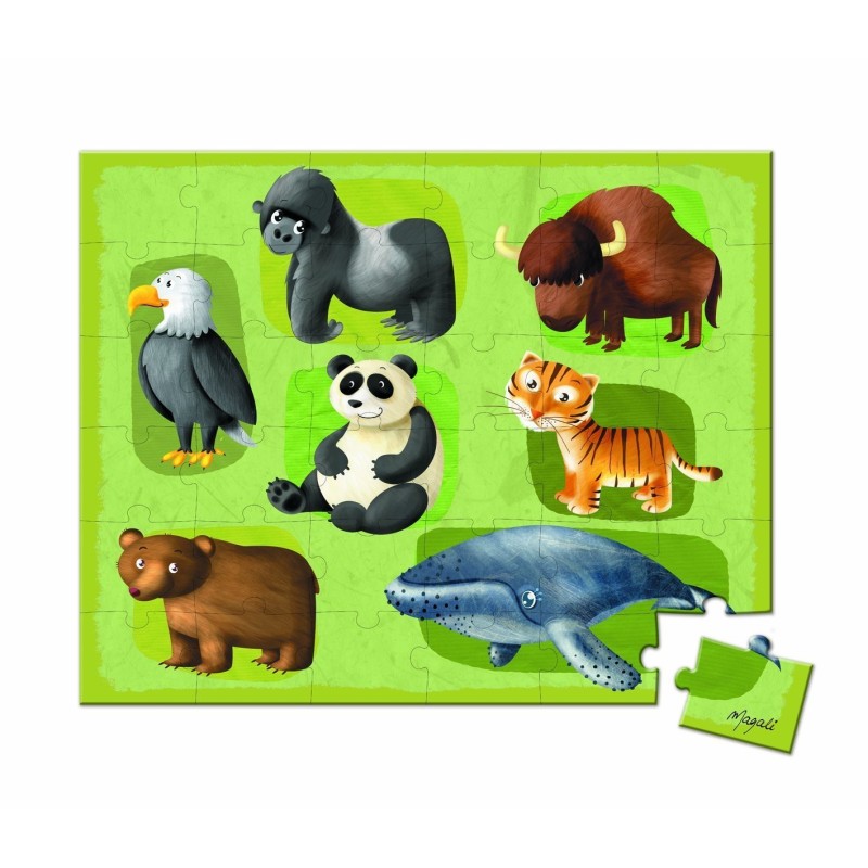 ? Notre magnifique Puzzle Animaux Janod | La Demeure des Jeux