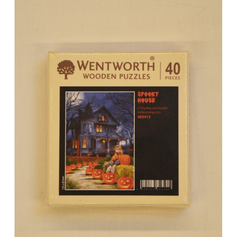 Mini puzzle en bois WENTWORTH Halloween 40 pièces