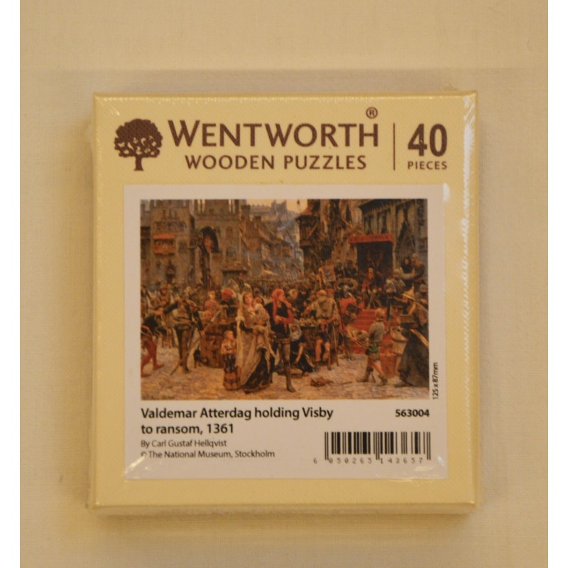 ? Notre magnifique Mini puzzle en bois WENTWORTH Valdemar 40 pièces | La Demeure des Jeux