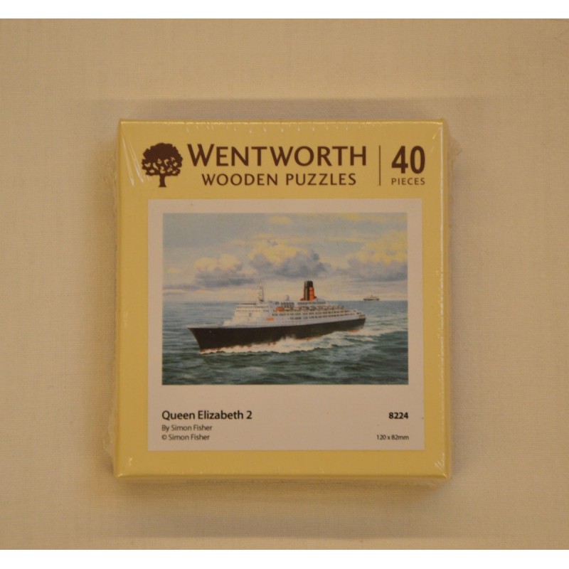 ? Notre magnifique Mini puzzle en bois WENTWORTH Queen Elisabeth 40 pièces | La Demeure des Jeux