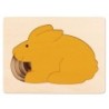 Puzzle 5 Lapins en 1 - Hape