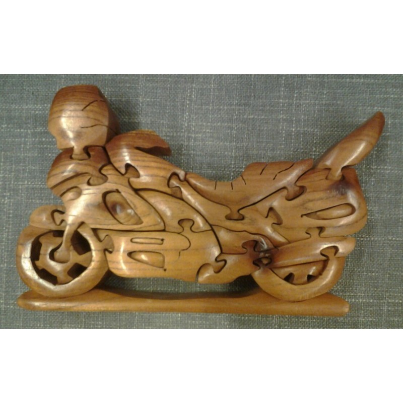 Puzzle 3D motard